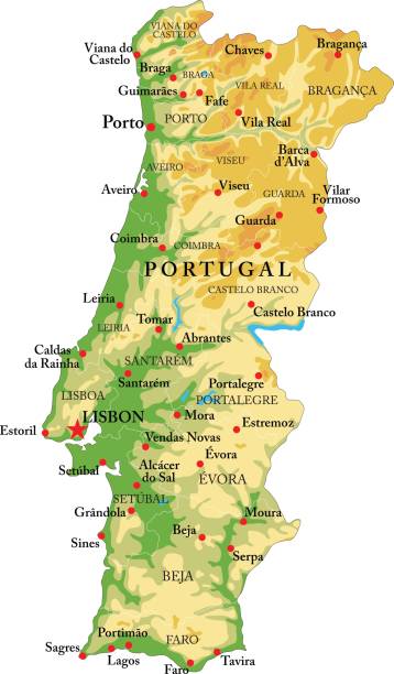 Mapa de Portugal