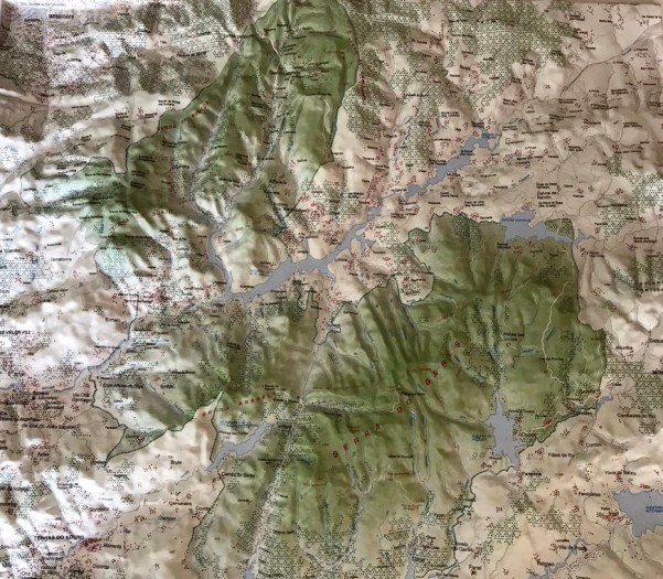 Maquete Parque Nacional Peneda Geres