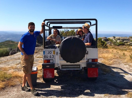 passeio de 4x4 pela serra de amarante